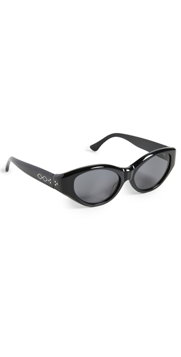 Karen Wazen Scarlett Sunglasses in black