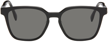 fendi black diagonal sunglasses