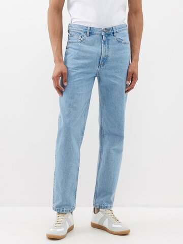 a.p.c. a.p.c. - martin straight-leg jeans - mens - blue