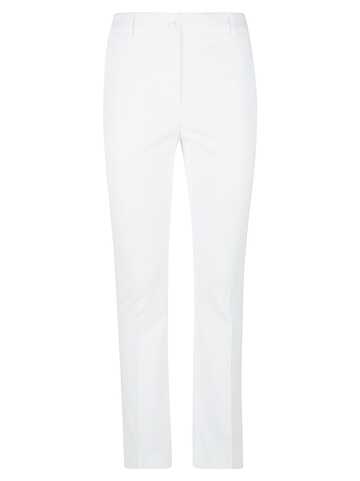 Boutique Moschino Fitted Trousers in white