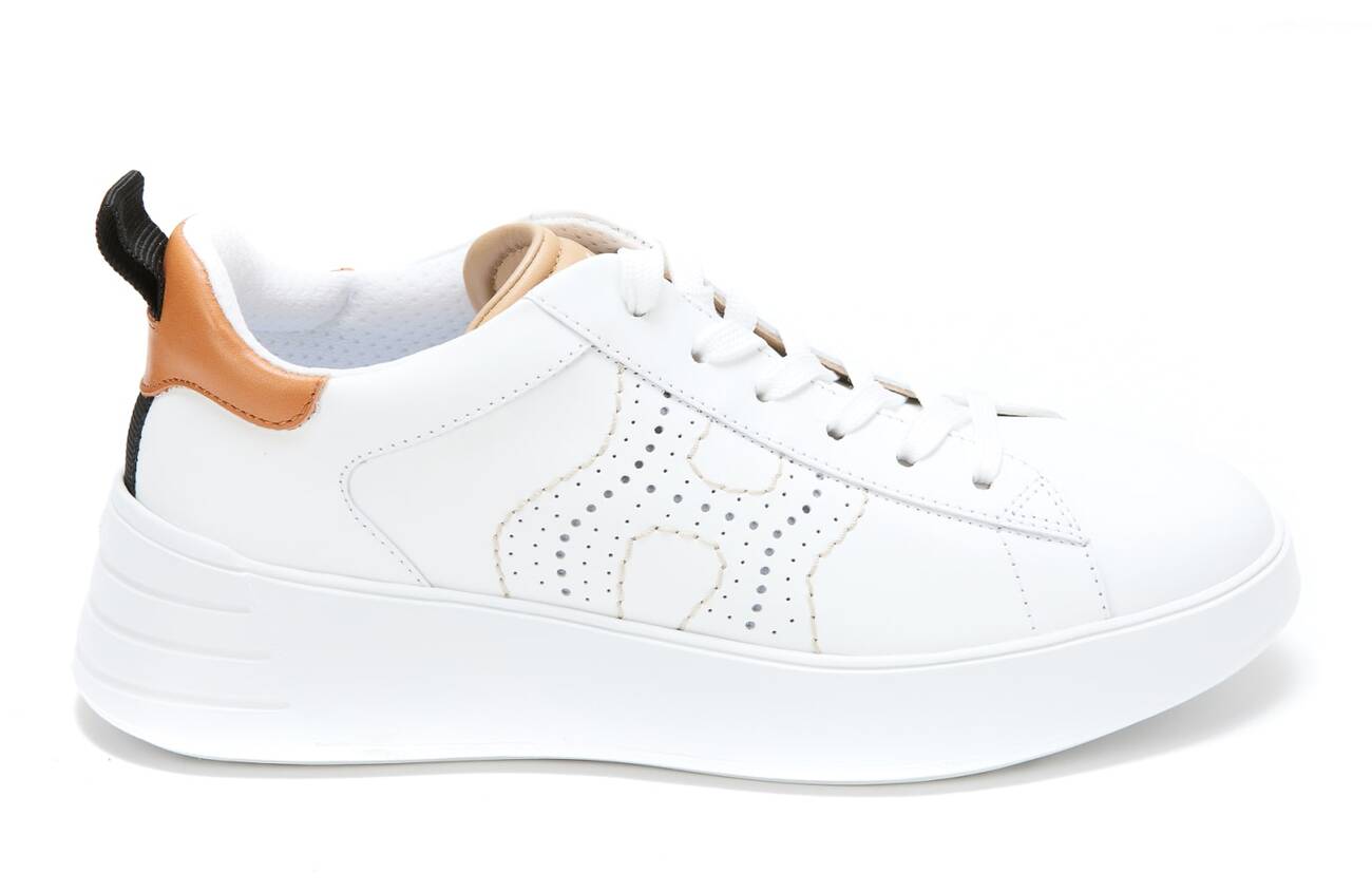 Hogan Rebel Sneakers in bianco
