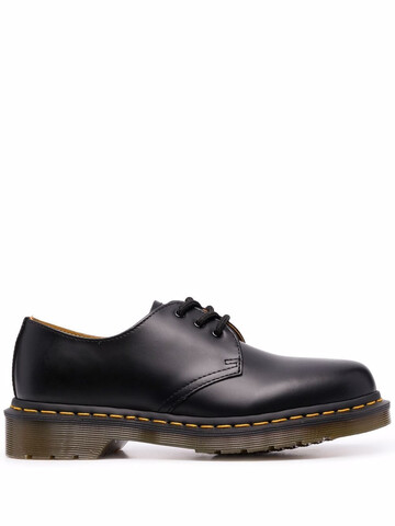 dr. martens 1461 smooth leather lace-up shoes - black