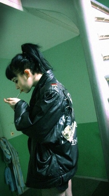 jacket,punk,leather jacket,alternative,cigarette