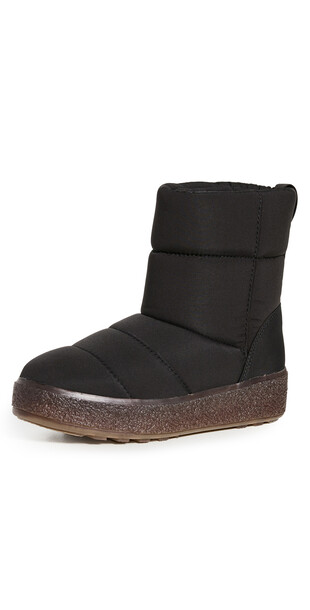 Madewell The Toasty Puffer Boots in black