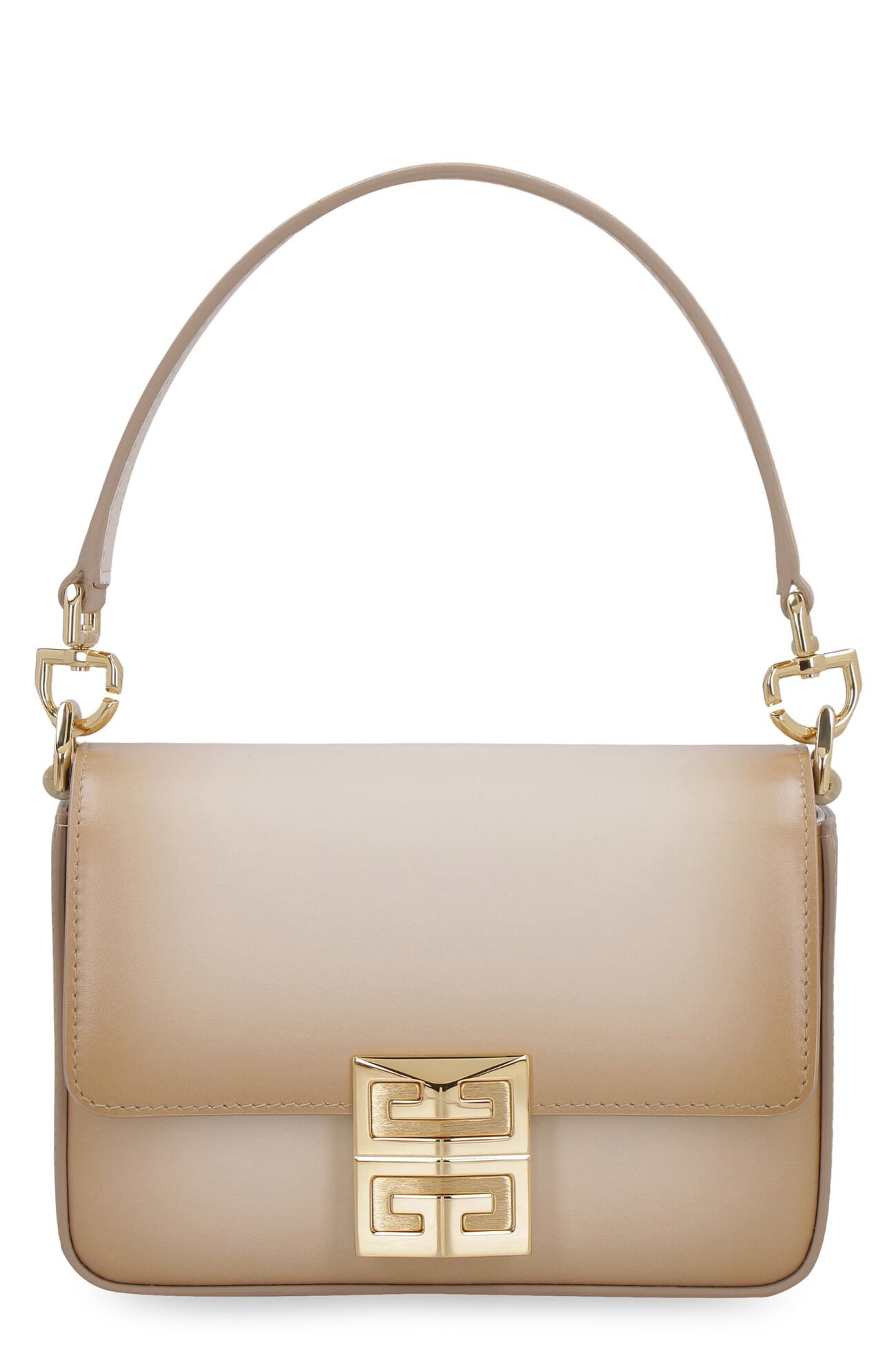 Givenchy 4g Leather Mini Crossbody Bag in beige