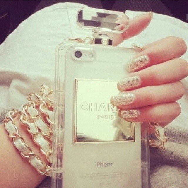 Chanel Perfume Bottle Phone Case Iphone 5 Perfume Case Chanel Iphone 5 Case Other