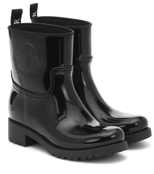 Moncler Ginette Stivale rain boots in black - Wheretoget