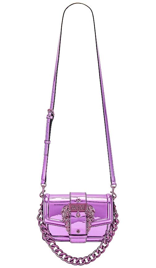 Versace Jeans Couture Crossbody Bag in Lavender in lilac