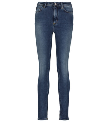 Acne Studios High-rise skinny jeans in blue