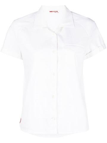 prada pre-owned 1990 short-sleeve shirt - white