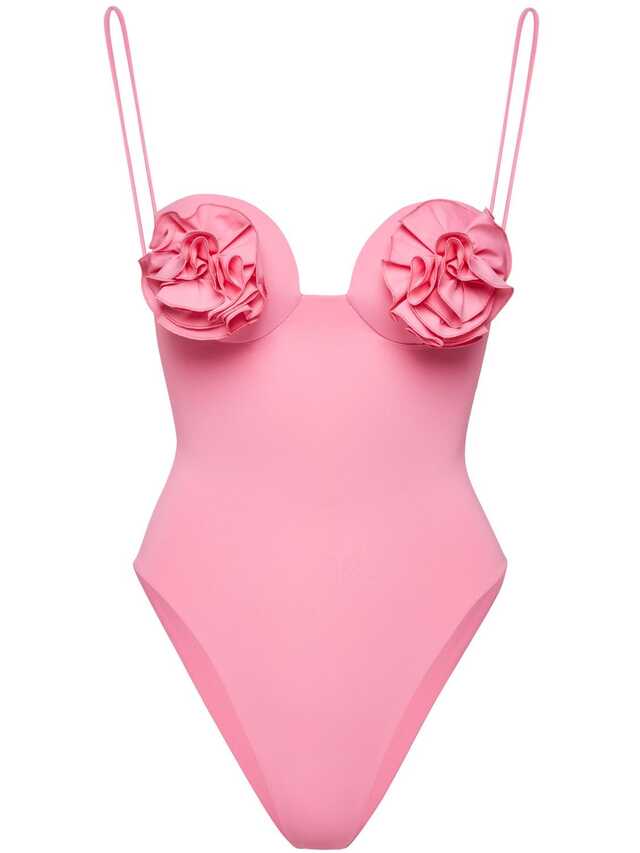 Hunza G Juno Bikini Set in Pink - Wheretoget