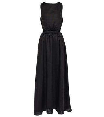 SIR Exclusive to Mytheresa â Alena open-back linen maxi dress in black