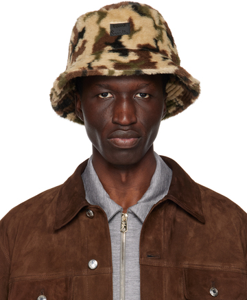 paul smith brown camouflage bucket hat