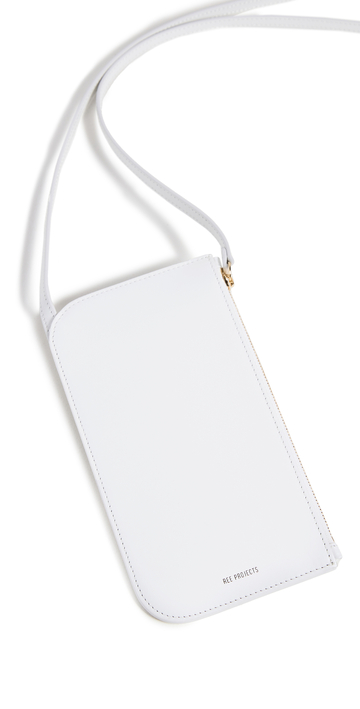 Ree Projects Do Neck Pouch in white