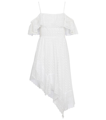 Isabel Marant, Ãtoile Timoria cotton broderie anglaise dress in white