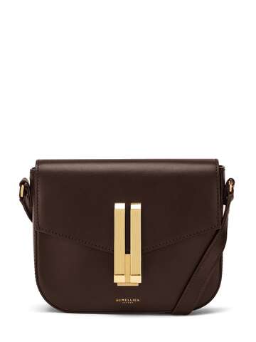 demellier small vancouver leather crossbody bag
