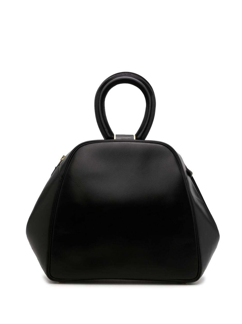 Hermès 1997 pre-owned rounded handbag - Black