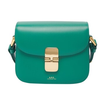 A.p.c. Mini Grace Bag in green