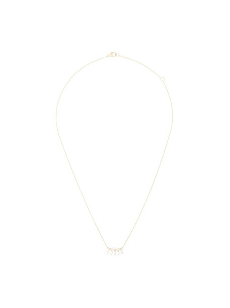 Dana Rebecca Designs 14kt yellow gold Alexa Jordyn diamond curve necklace