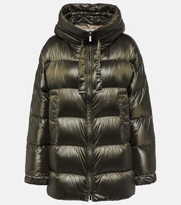 max mara the cube spacesse down jacket in green