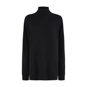 Ann Demeulemeester Kurt Knitted Dolcevita Neck Sweater in black