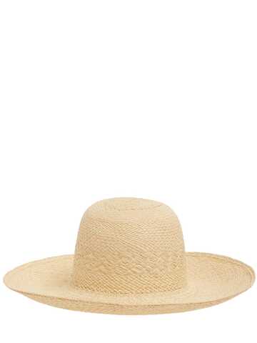 LORO PIANA Gilda Woven Straw Hat in natural
