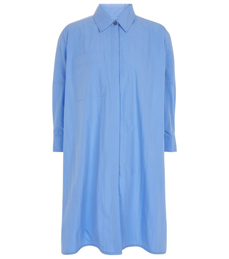 Co Essentials cotton-blend shirt in blue