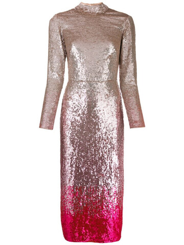 Temperley London Opia sequined cocktail dress in pink