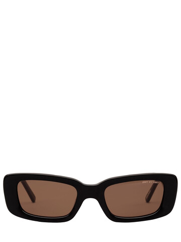 DMY BY DMY Preston Squared Acetate Sunglasses in black / brown