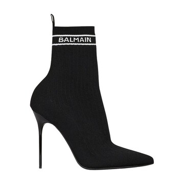Balmain Skye ankle boots in noir