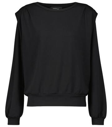 Lanston Sport Overland mesh-insert sweatshirt in black