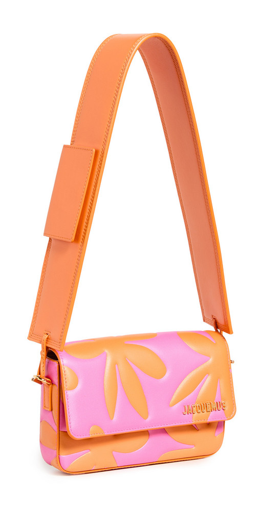Jacquemus Le Carinu Bag in orange / pink