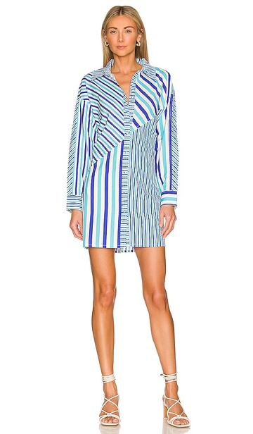 Solid & Striped The Emerson Dress in Blue in cobalt
