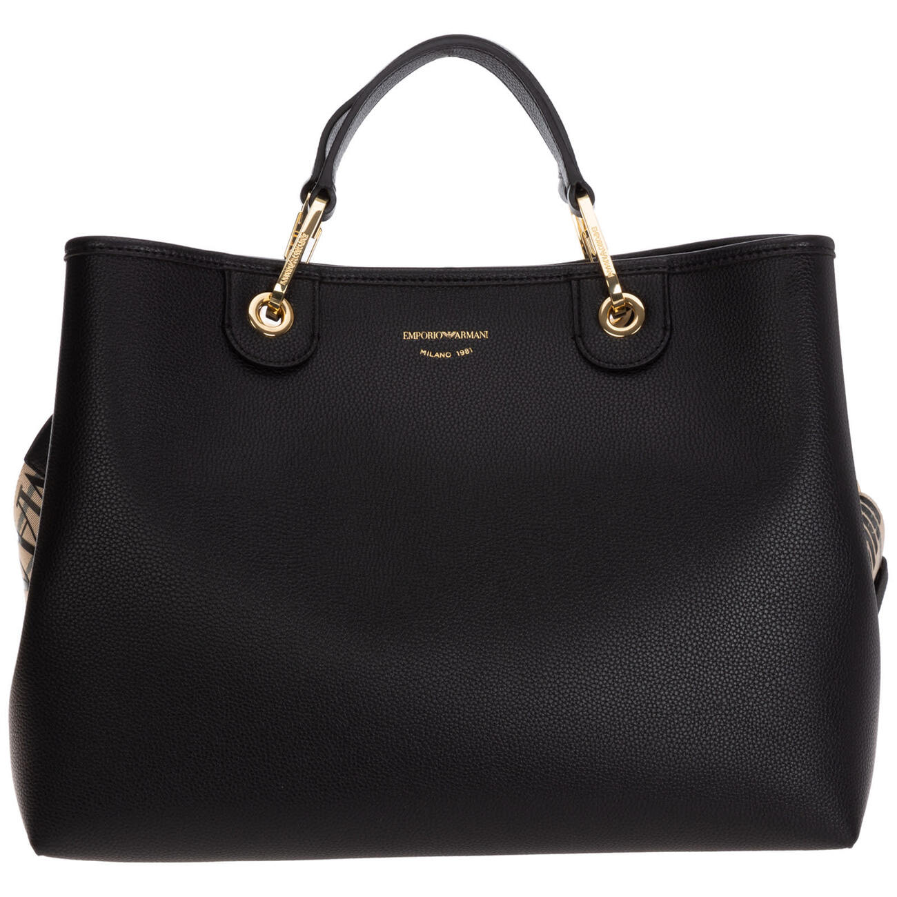 Emporio Armani Myea Handbags in black