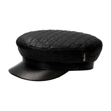 Borsalino Sailor matelassé hat in black