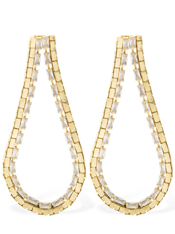 ROSANTICA Clara Crystal Drop Earrings in gold