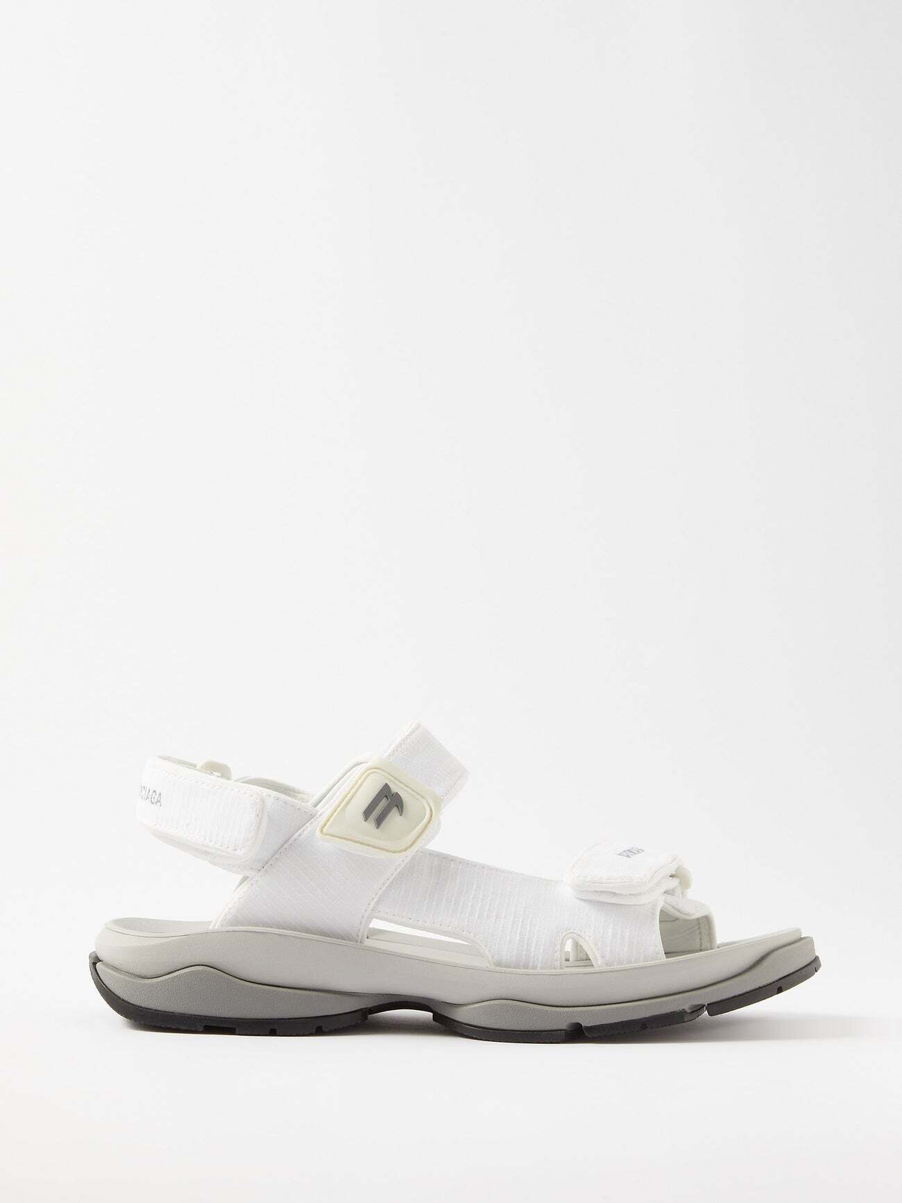 Balenciaga - Tourist Velcro Sandals - Womens - White
