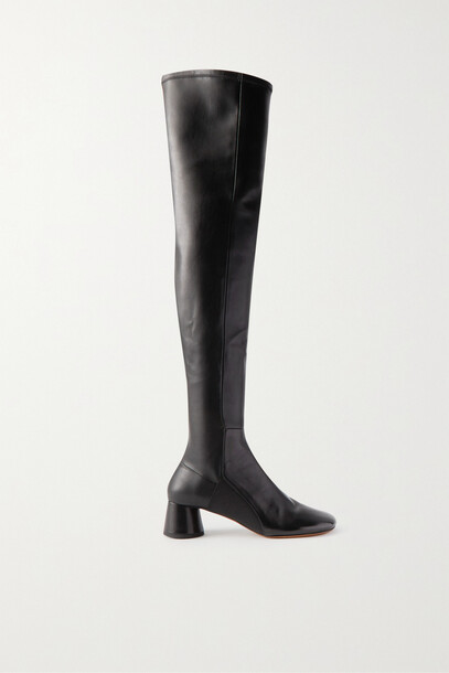 Proenza Schouler - Glove Leather Over-the-knee Boots - Black