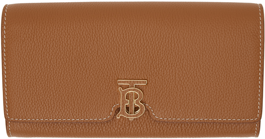 Burberry Brown TB Continental Wallet