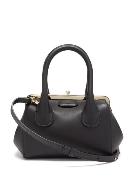 Chloé Chloé - Joyce Small Leather Handbag - Womens - Black