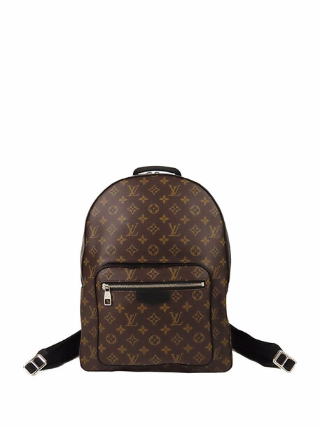 Louis Vuitton 2019 pre-owned monogram Macassar Josh backpack - Brown