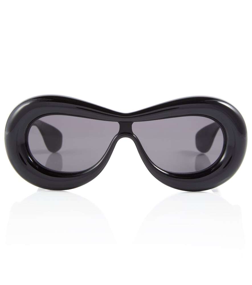 Loewe Oversized oval sunglasses in black