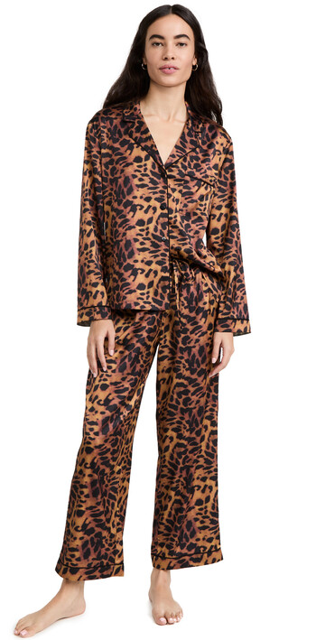 Generation Love Nikki Pajama Set in leopard