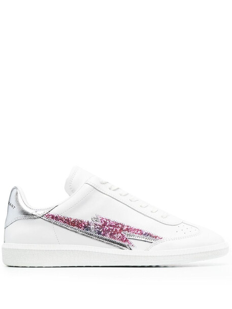 Isabel Marant Beth leather sneakers - White