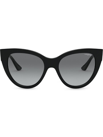 Vogue Eyewear oversized cats eye sunglasses in black