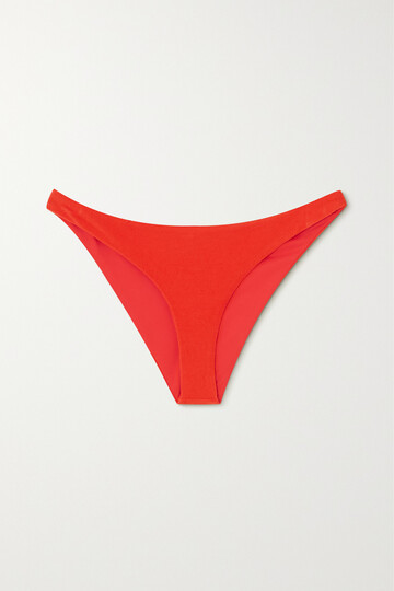 jade swim - + net sustain most wanted terry bikini briefs - orange