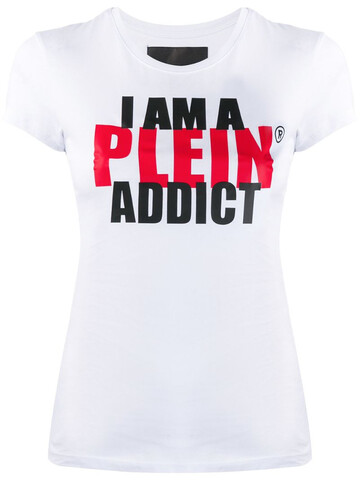 philipp plein statement t-shirt in white