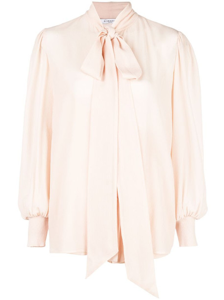 Givenchy pussycat bow blouse in pink