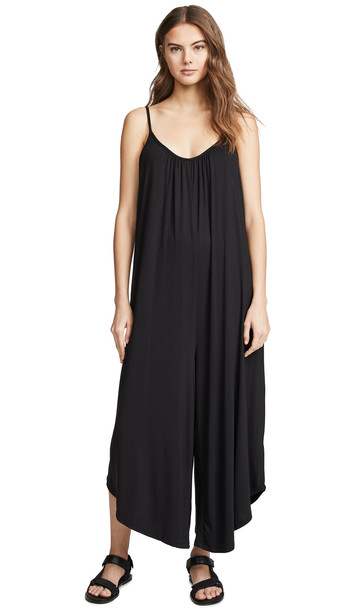 Z Supply The Flared Jumpsuit in black