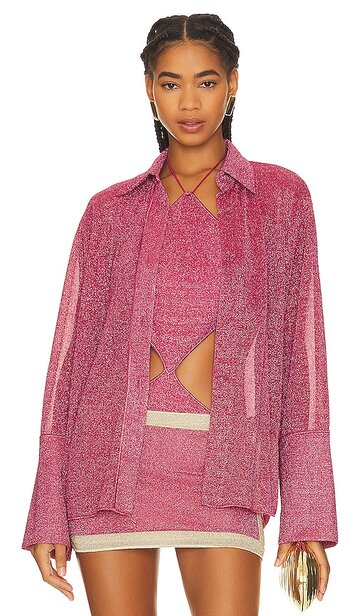 oseree lumiere shirt in pink